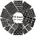 10 Sheets Henna Tattoo Stencils Kit Reusable Temporary Stencil for Women Girls and Kids  200+ PCS Tattoo Templates Temporary Indian Arabian Glitter Airbrush Tattoo Stencils for Face Body Paint DIY