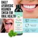 Organic Coconut Pulling Oil - Mint Oil Mouthwash (8 Fl. Oz) for Fresh Breath Teeth Whitening & Healthy Gums | Natural Coconut & Peppermint Formula - Buy Online on GoSupps.com