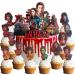 30 Stranger Cake Topper Cupcake Toppers Set Theme Birthday Party Decorations Favors Cake Supplies