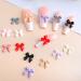 Gjinxi 150 Pcs 3D Bow Charms for Nails Colorful Bow Nail Charms Resin Bow Nail Decorations 3D Bowknot Nail Accessories for Acrylic Resin Nail Art Design DIY Crafting - Buy Online on GoSupps.com