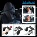 Soft Memory Foam Car Headrest Pillow - Adjustable Neck Support for Adults & Children - Removable & Retractable - Ideal for Sleeping (Black) - Buy Online on GoSupps.com