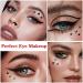 QIUFSSE 6pcs Double-headed Liquid Eyeliner Stamp Set for Women - Waterproof, Smudgeproof, Long Lasting - Love Flowers Moon Stars Smiley Triangles - Buy Online on GoSupps.com