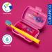 Curaprox Travel Set Rosa | Complete Travel Toothbrush CS 5460 + Be You Toothpaste + Interdental Brushes - Perfect Travel Tooth Care Set - Buy Online on GoSupps.com