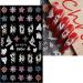 JMEOWIO 3D Embossed Christmas Nail Art Stickers Decals Self-Adhesive 5D Colorful Snowflake Winter Holiday Nail Supplies Nail Art Design Decoration Accessories 4 Sheets - Buy Online on GoSupps.com