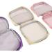 3Pcs Travel Toiletry Bag Set for Women & Girls | Portable Feminine Hygiene Storage Pouch | Ideal for Sanitary Napkins, Tampons & Makeup - Buy Online on GoSupps.com