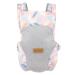SERAPHY Baby Carrier Newborn to Toddler Front Carry and Back Backpack for 0-24 Months Baby Boy Girl Easy to Wear and Adjustable with Breathable Mesh for Weight 15-45 LB Grey Leave