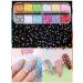 Kalolary 4boxes Holographic Nail Art Glitter Sequins - Valentine's Day Decoration - Buy Online on GoSupps.com