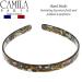 Camila Paris CP2005 Handmade Onyx French Headband for Women - Strong Hold Grip, Lightweight & Flexible - No Slip Styling Hair Accessory - Made in France (Medium, Pack of 1) - Buy Online on GoSupps.com