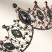 SWEETV Vintage Metal Queen Crown Crystal Headpiece for Women - Ideal for Birthday, Quinceanera, Prom - Black - Buy Online on GoSupps.com