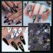 100Pcs Cross Nail Charms - Butterfly Planet & Star Nail Gems for Manicure | 3D Assorted Nail Art Accessories - Buy Online on GoSupps.com
