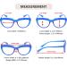 Eyekepper Rhinestone Reading Glasses for Women - Oversize Green Half-Moon Readers +2.75 Diopters - Buy Online on GoSupps.com