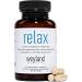 Relax - Natural Sleep Support Supplement with GABA L-Theanine & Valerian Root | 30 Vegetarian Capsules for Calm & Relaxation - Buy Online on GoSupps.com