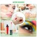 2-Piece Clear Hand-Held Makeup Mixing Palette for Foundation and Nail Art | Manicure & Makeup Tool - Buy Online on GoSupps.com