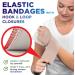 Premium Elastic Bandage Wrap 3 (2pk) - Strong Compression Self-Closing Reusable for Legs Arms Wrist Elbow Foot Knee - International Shipping Available - Buy Online on GoSupps.com