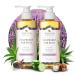 Tree To Tub Lavender Body Wash for Sensitive Skin & Dry Skin - pH Balanced Moisturizing Body Wash, Hydrating Sulfate Free Vegan Body Soap for Women & Men w/ Organic Shea Butter, All Natural Aloe Vera 2 Pack