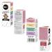 Minico Premium Kinder Nagellack Glitzer Pink | Dermatologisch getestet nachhaltig vegan wasserbasiert abziehbar - Kinderfreundlich & sicher! - Buy Online on GoSupps.com