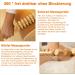 Set of 5 Wooden Massager Rollers for Cellulite & Lymph Drainage - Maderotherapy Wood Therapy Tool with Box - Buy Online on GoSupps.com