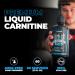 Huge Supplements Liquid L-Carnitine 3000 Superior Potency Infused with 500mg MitoBurn & 25mg GBB Premium Stim-Free Thermogenic Fat Burner & Energy Boost Convenient Pump Top 32 Oz (60 Servings) Blue Razz - Buy Online on GoSupps.com