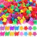 YGDZ 200pcs Small Claw Cute Flower Butterfly Hair Clips for Baby Girls  8 Assorted Colors