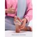 Metatarsal Ball of Foot Cushions - Soft Gel Cushioning Sleeves for Pain Relief - White (Women/Men) - Buy Online on GoSupps.com