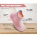 Dookeh Baby Shoes 12-18 Months Non Slip Soft Sole Sneakers - Pink - Buy Online on GoSupps.com