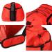 DALIX 24" The Dagger Basketball Duffle Bag Sports Shoe Ball Holder Duffel w Shoulder Strap and Water Bottle Holder Red-Black - Buy Online on GoSupps.com