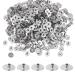 BEADNOVA Candle Wick Base 100pcs Candle Wick Cilps Sustainer Tabs for Candle Making and Candle DIY (12.5mm/ 0.5inch)