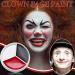 Professional White Red Black Halloween Face Paint Kit | Clown Joker Makeup & Body Paint for Cosplay & Costumes - Buy Online on GoSupps.com