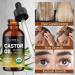 Fiora Naturals Organic Castor Oil - 100% Pure Cold Pressed Eyelash Growth Serum | Hexane-Free Hair Conditioner & Eyebrow Stimulator | USDA Certified - Buy Online on GoSupps.com