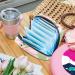 Women s Travel Storage Bag for Menstrual Cup & Makeup Organizer - Pink Floral Design Large Capacity - Buy Online on GoSupps.com