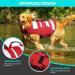 Buy Cit toile Adjustable Dog Life Jacket - Sports Style Great Buoyancy for Small to Large Dogs | Ideal for Swimming & Safety - Buy Online on GoSupps.com