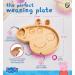 Bamboo Baby Toddler Suction Plate | Peppa Pig Design | Strong Suction | Ideal for Feeding and Weaning | 6+ Months - Buy Online on GoSupps.com