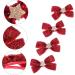 ABOOFAN 4 Pairs Bow Tie Bowknot Hairbands Barrette Ponytail Hair Ties Elastic Hair Band Elastic Hair Tie Christmas Bowknot Hairpin Bowknot Barrette Bride Star Shape Fabric Props - Buy Online on GoSupps.com