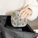 Anna Cowper Daisy Composition Sanitary Napkin Storage Bag | Menstrual Cup Pouch | Nursing Pad Holder | Portable Period Bag for Women & Teen Girls - Multi-colored - Buy Online on GoSupps.com