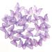 GEORLD 48 Purple Edible Wafer Paper Butterflies Cake Decorations Cupcake Topper - Buy Online on GoSupps.com