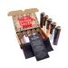 Timber Taste gourmet salt spice gift set - 5 exquisite salts from all over the world - spices set gift for man & woman birthday - Father's day gift idea - gift kit - salt spice set exquisite salts gift set set