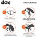 DDOXX Nylon Step-In Dog Harness - Adjustable Orange Puppy Harness for All Sizes - XXS (1.0 x 26-35 cm) - Comfortable & Durable International Shipping - Buy Online on GoSupps.com