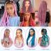 Tess Braids Extensions 60 cm - 5 Pack Jumbo Kanecalon Hair Braids for Box Braids - 100g Pink #10 - Buy Online on GoSupps.com