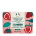 The Body Shop Strawberry Cleansing Face & Body Bar   Cleanses and Recharges Skin   Vegan   3.5oz