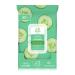 Petal Fresh Refreshing Cucumber Makeup Removing Cleansing Towelettes Gentle Face Wipes Daily Cleansing Vegan and Cruelty Free 60 count