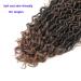 Goddess Locs Crochet Hair 18 | 6 Packs Curly Faux Locs Braids | Boho Style Hair Extensions | T1B/30 18 (Pack of 6) - Buy Online on GoSupps.com