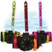 DiveSafe Delayed Surface Marker Buoy - 6ft Open Bottom with Over Pressure Valve, High Visibility Reflective Band, Strobe Light or Flashlight Holder, 100ft ABS Finger Reel and Whistle Yellow