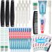 60 Kits Basic Toiletry Kits Homeless Personal Hygiene Kit Bulk Homeless Care Package Supplies Travel Toiletry Kit Homeless Hygiene Kit Bulk for Men Women Charity Reusable Toiletry Bag