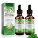 Rosemary oil for hair and scalp (120ml) 100% pure natural rosemary oil for skin care aromatherapy hair thickening deep nourishing scalp strengthening for healthy hair growth 60 ml (2 pack)