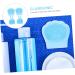 minkissy 8 Pcs Rabbit Ears Facial Brush Women Facial Brush Silicone Cleaning Brush Facial Exfoliating Brush Handheld Massagers Exfoliating Facial Brush Pore Brush Face Miss Silica Gel Light Bluex2pcs 7.5x7.5cmx2pcs - Buy Online on GoSupps.com
