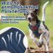 Rabbitgoo XL Dog Harness for Large Dogs | Adjustable Tactical Harness with Handles & Metal Buckles | Durable & Wear-Resistant for Hiking - Blue - Buy Online on GoSupps.com