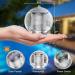 Linkax Solar Pool Lighting - Floating Lamps & Pond Accessories | 4-Piece Water Light Set for Gardens & Pools - Buy Online on GoSupps.com