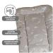 Babynness Waterproof Wipeable Changing Mat - High Quality Easy to Clean | Moon-Star Beige 50x70 cm - Expand Your Diaper Changing Area - Buy Online on GoSupps.com