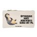 Mr. & Mrs. Panda Size S Small make -up bag penguin laugh - gift cosmetic bag feather folder cosmetics case humor LOL cosmetic bag white s small
