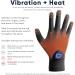 Copper Compression CopperVibe Heated Therapy Gloves for Arthritis & Pain Relief - Vibration & Heat Massage for Men & Women - Buy Online on GoSupps.com
